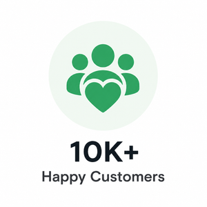 10k+ Happy Customers
